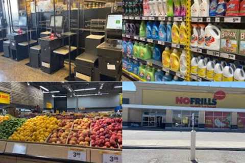Canada main grocery shopping | Canadian grocery store No FRILLS| Journey with Naureen| Canada Vlog