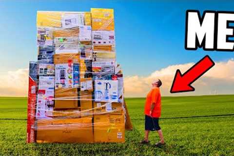 I Bought a GIANT Amazon Returns Pallet For $1,950 and SCORED HUGE!
