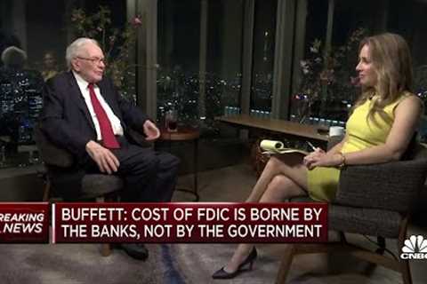 Warren Buffett on banking crisis fallout and why he sold most of his bank stocks except one