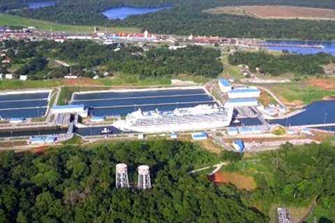 Caribbean Princess Traverses Panama Canal's New Locks