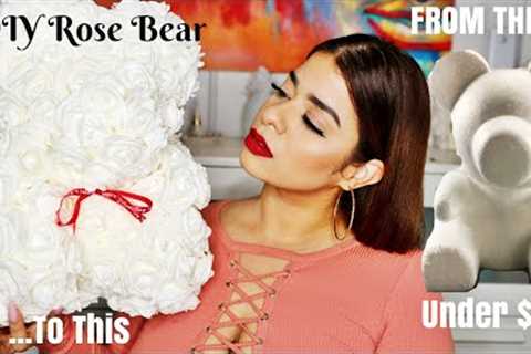 DIY Valentine’s Day Gift For Her - Rose Bear