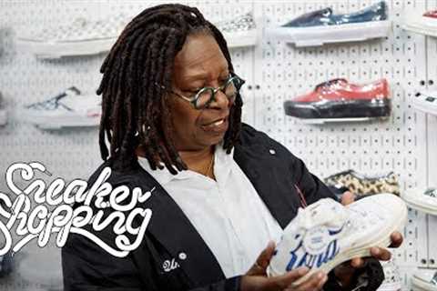 Whoopi Goldberg Goes Sneaker Shopping With Complex