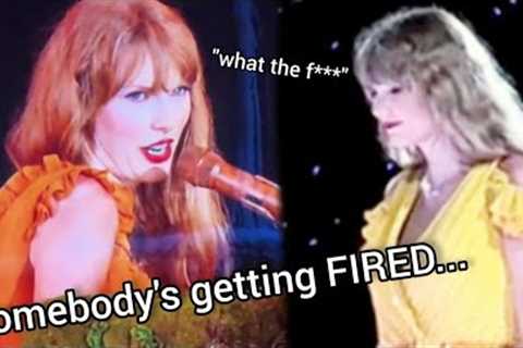 Taylor Swift FAILS on stage at The Eras Tour