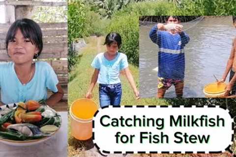 Vlog 007 - Catching Milkfish to Cook Fish Stew