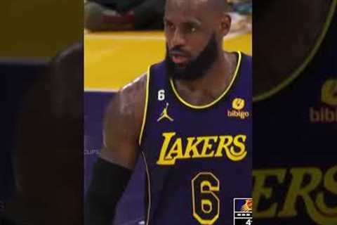 What is LeBron doing? 😆 #shorts