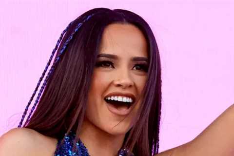 Becky G Seemingly Alludes to Fiancé Sebastian Lletget Scandal During Coachella Set