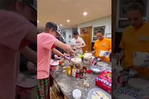 BANANA SPLiT GROCERY HAUL &amp; CONTEST 🥰😂 #justthebells10 #family #shopping #shortscreator