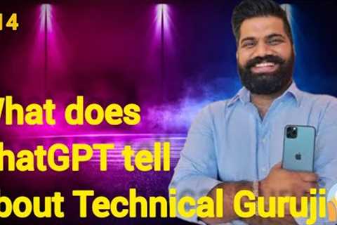 #14 Technical Guruji - Gaurav Chaudhary Tech Youtuber