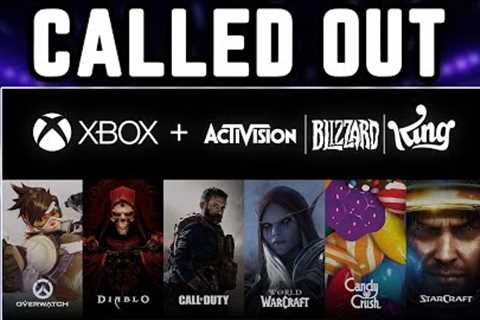 Xbox Activision Blizzard Acquisition PlayStation CALLED OUT for Anticompetitive Practices