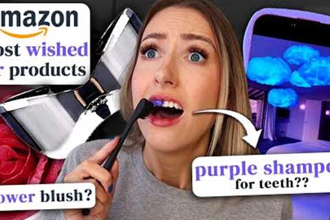 I Bought AMAZON'S MOST WISHED FOR Products: what's ACTUALLY worth buying??