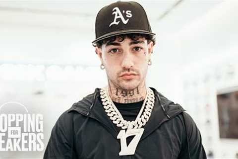 Tony Effe Goes Shopping for Sneakers at Kick Game