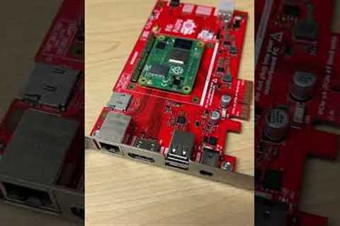 I made a computer you plug into a graphics card #shorts