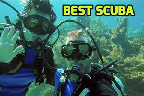 Roatan. The Best Scuba Diving of our trip!   Cruising the Caribbean.  Ep120