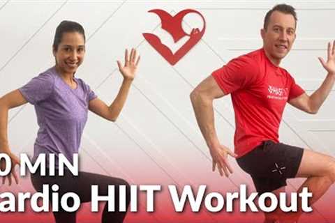 30 Min Cardio HIIT Workout for Fat Loss at Home - 30 Minute No Repeat Full Body HIIT Cardio Workout
