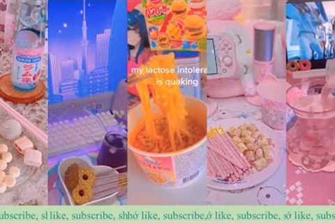 Kawaii Food, Snacks, Drinks &amp; Setup 🌸 (35 mins) Tiktok ASMR Compilation 🧸