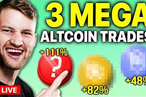 3 Altcoins Trades With HUGE Potential Returns!