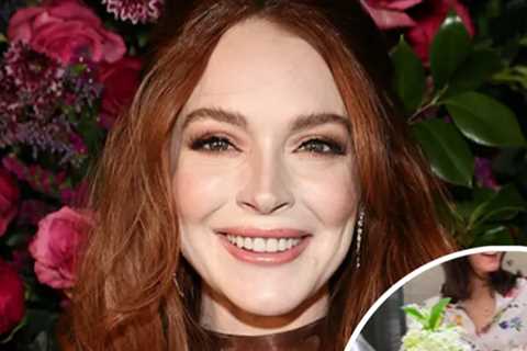 Pregnant Lindsay Lohan Celebrates Baby Shower With Friends and Family