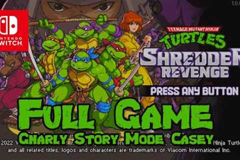 Teenage Mutant Ninja Turtles Shredder's Revenge Nintendo Switch Multiple Player Full Game Story Mode