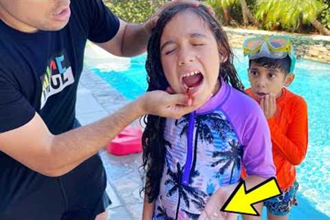 Can't BELIEVE George BROKE Suri's TOOTH!! *Extremely Painful* | Jancy Family
