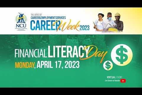 CAREER WEEK 2023 | Financial Literacy Day | Northern Caribbean University
