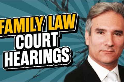 Family Law Court Hearings - Michigan Lawyers