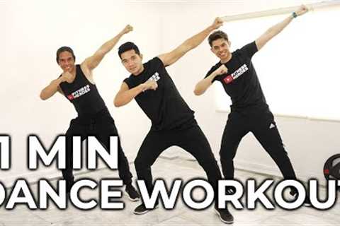 11 Min HAPPY DANCE WORKOUT | Burn Calories and Smile | FITNESS HEROES | FH#035