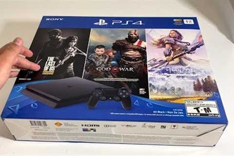 PS4 Slim 1TB with 3 Games Unboxing: Playstation 4 Black Friday Bundle!