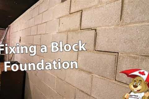 Fixing a Block Foundation | Brigden, ON
