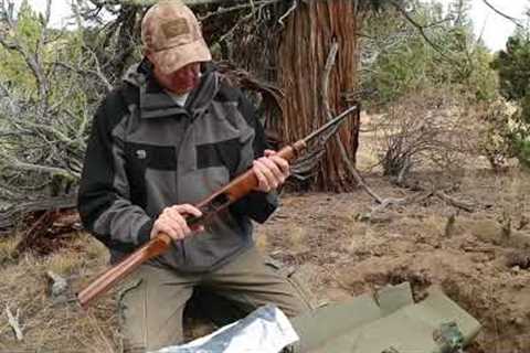 Digging Up a Rifle Buried in a Bug Out SHTF Survival Cache Over a Year Ago