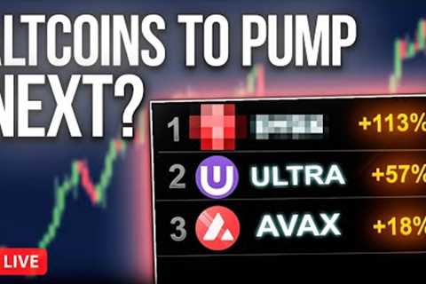 These UNEXPECTED Altcoins Might PUMP NEXT!