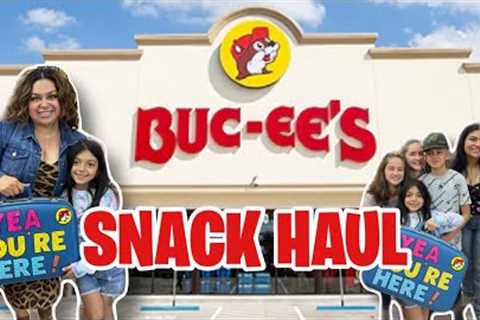 WE WENT TO BUC-EE’S. SNACK HAUL FOR A LARGE FAMILY! Our DysFUNxional Family.