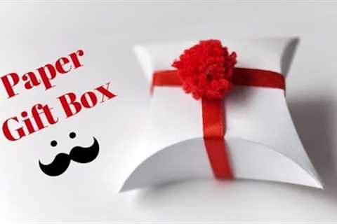 How To Make A Gift Box Out Of Paper Easy