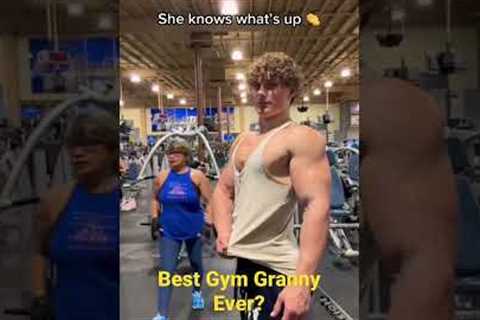 You Can Tell She’s An Ex Bodybuilder #zyzz #fitness #gym #workout #exercise #shorts