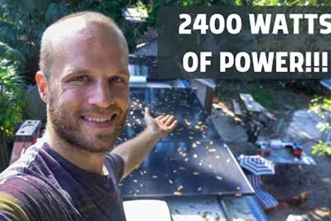 How to Install and Wire Solar Panels on a Bus Conversion