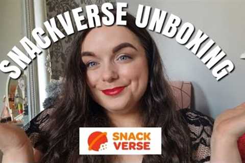 SNACKVERSE SUBSCRIPTION BOX UNBOXING|FOODS FROM AROUND THE WORLD