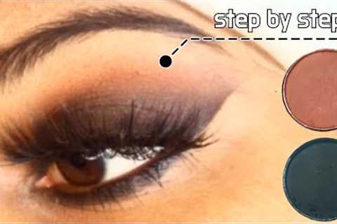 Smokey Eye Makeup Tutorial For Beginners |Smokey Eye For Hooded Eyes |Wedding *Festiv* party Brown..