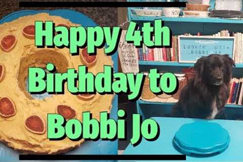Bobbi Jo's 4th Birthday - Taking a Ride, Gifts, and Doggie Cake