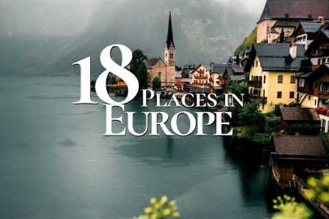18 Most Beautiful Places to Visit in Europe 4k | Europe Travel Video