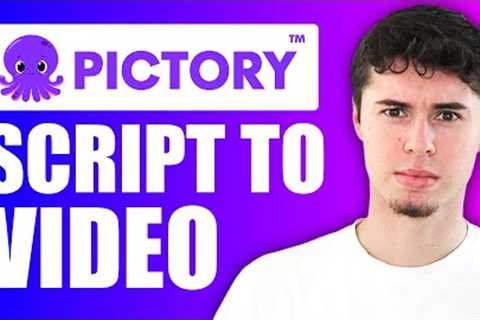Full Pictory AI Tutorial for Beginners (Script to Video)