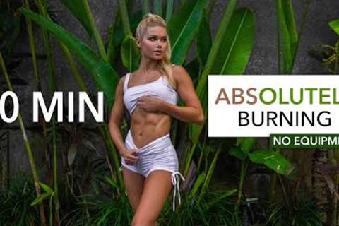 10 MIN ABS(OLUTELY) BURNING - very intense sixpack workout I for obliques, lower &amp; upper abs