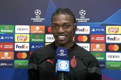 Rafael Leão cannot understand Jamie Carragher's Scouse accent | UCL on CBS Sports