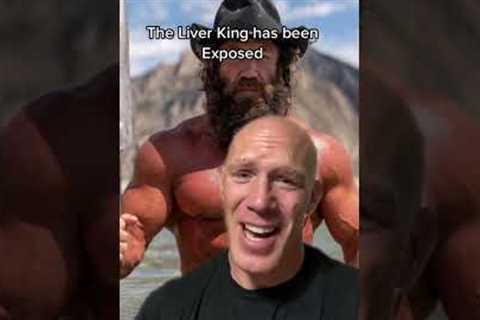 The liver king is a fraud #testosterone #gym #fitness #liverking