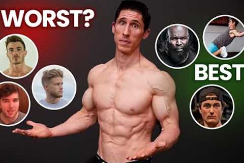 Fitness YouTubers Ranked (BEST TO WORST!)