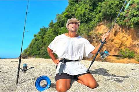 12 Hour Island Fishing Challenge - How Many Species Can I Catch?