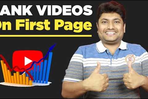 Rank Your YouTube Video on First Page | How to Rank Youtube Videos Fast in 2020