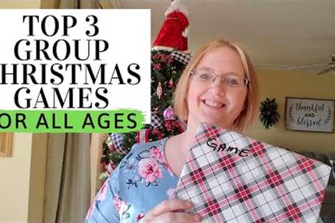 Top 3 Christmas Party Games