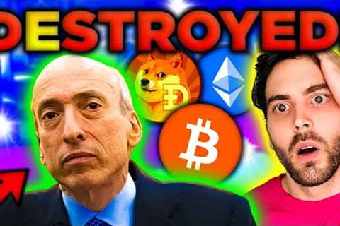 Gary Gensler just got *BITCH SLAPPED* by Congress for FAILING to Regulate Crypto!