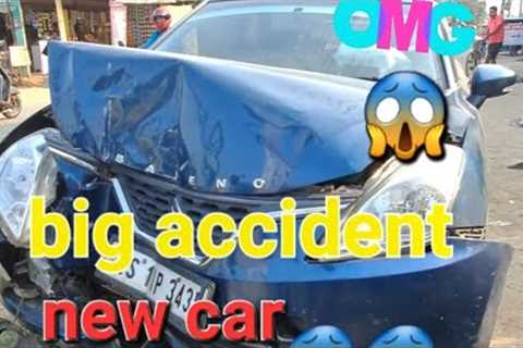 big accident new car 😱😱😱😱😱#trending #viral #video
