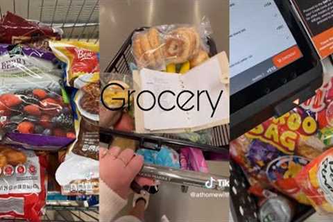 Grocery Shopping Self Checkout ASMR Satisfying Relaxing Video💚