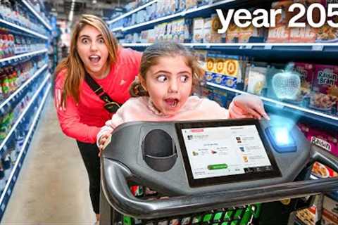 I Went to a Supermarket from the Future! *no budget*